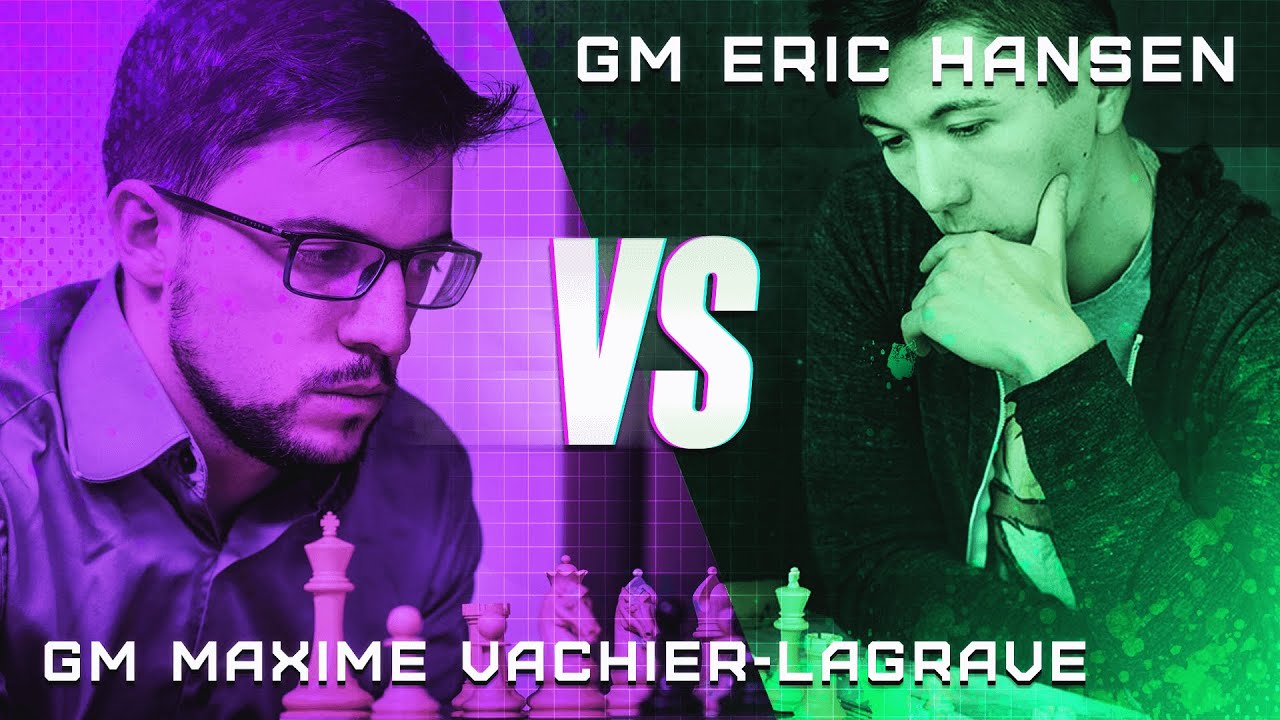 GM Maxime Vachier-Lagrave VS GM Eric Hansen BULLET MATCH