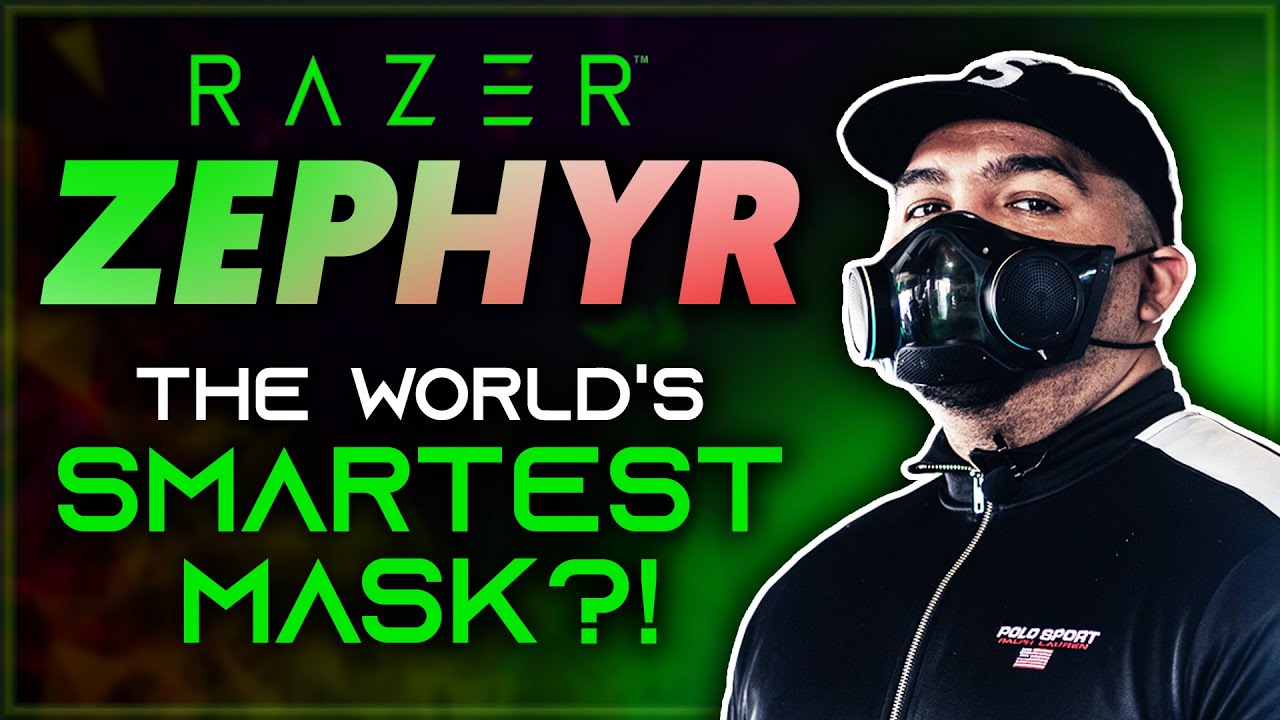 Razer Zephyr, The World's Smartest Mask?!