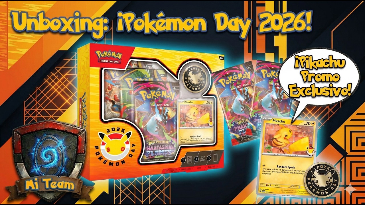 Pokemon TCG: Unboxing Pokemon Day 2026