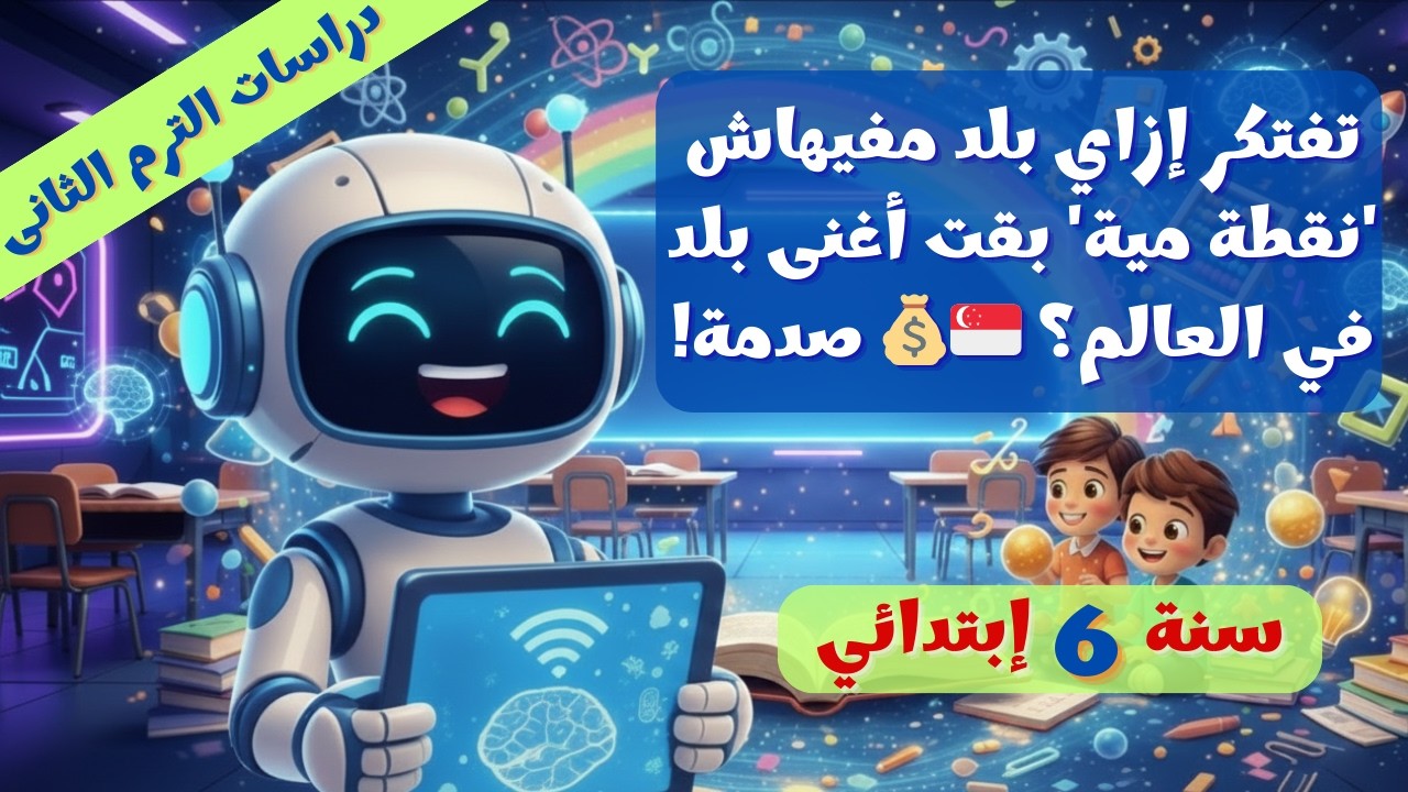 رحلة سنغافورة 🇸🇬✨ دراسات 6 الترم الثاني 2026