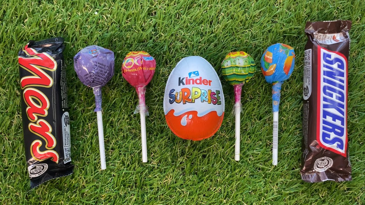 Sweet Lollipops and Candies Unpacking ASMR 🍭 Satisfying Video | Chupa Chups Surprise, Kinder Joy