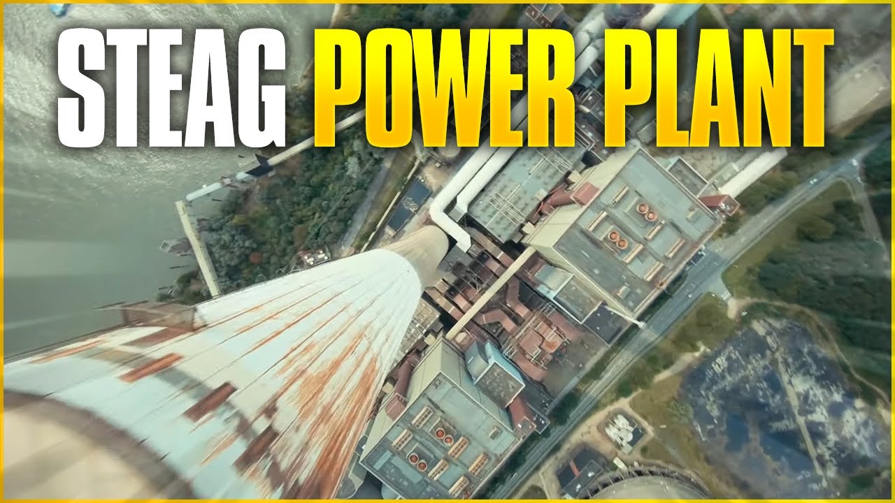 STEAG Power Plant Amazing FPV Drone Tricks - FPV Freestyle Video