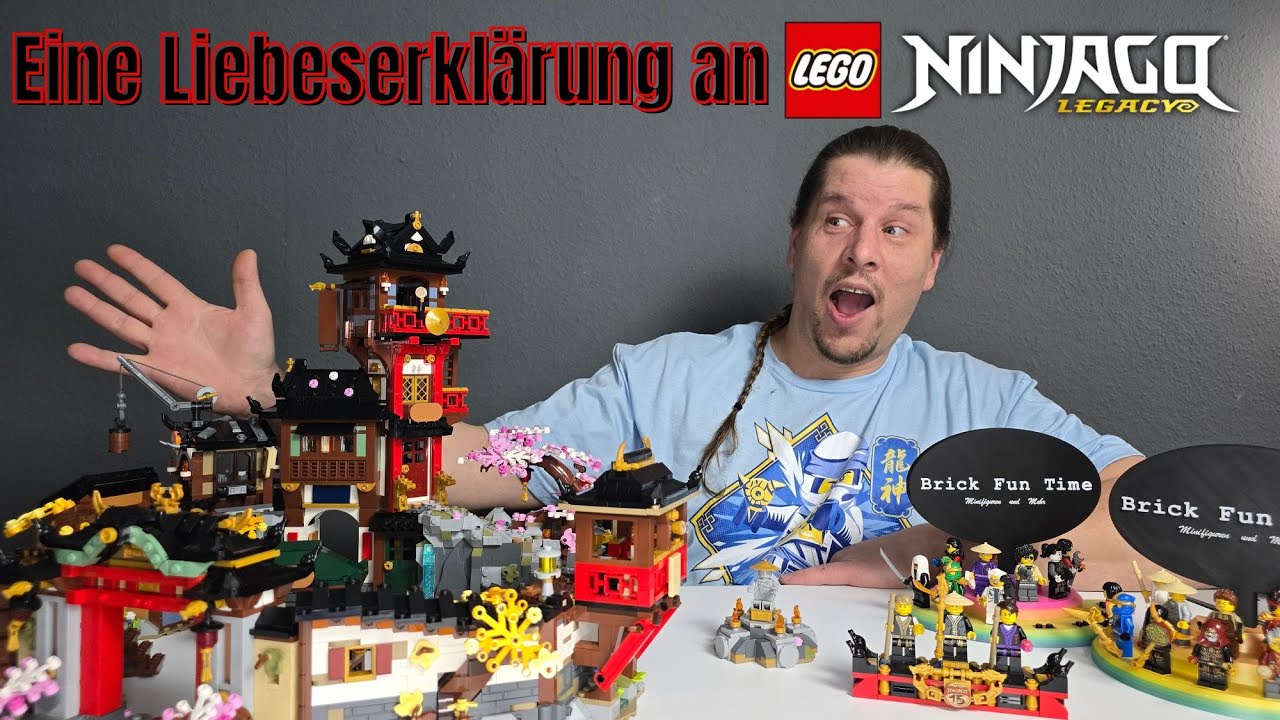 Eine Liebeserklärung an Lego Ninjago 😍😍 !!! Neu LEGO 71861 Old Town Ninjago Legacy *Review*