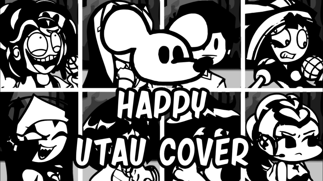 Happy but Every Turn a Different Character Sings (FNF HAPPY 2026) - [UTAU Cover]