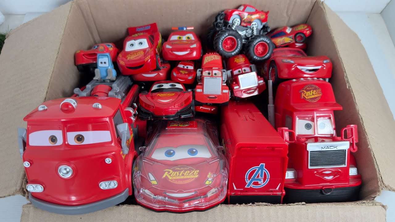 Disney Pixar Cars Unboxing Review | Full Lightning McQueen, Tow Mater, Doc Hudson, Sally, Mack