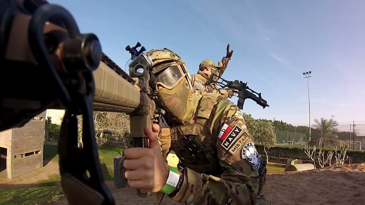 Airsoft in the UAE Sharjah Golf and Shooting Club team Mistah