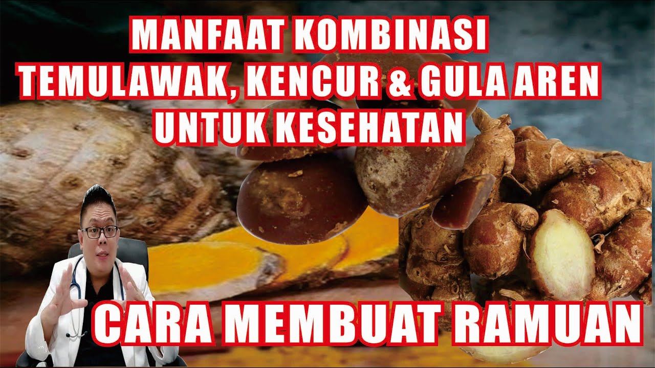 MANFAAT KOMBINASI TEMULAWAK, KENCUR DAN GULA AREN UNTUK KESEHATAN DISERTAI CARA MENGOLAHNYA