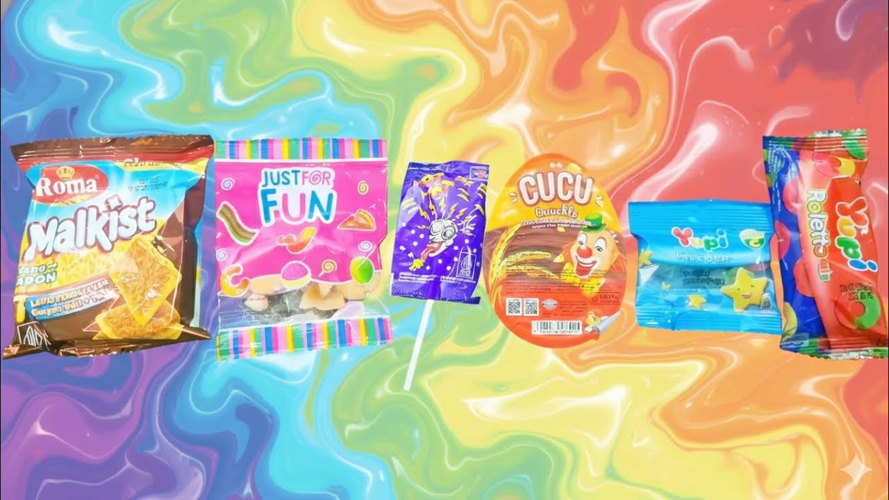 ASMR Candy & Snack Unboxing | Most Popular Candys | ASMR Unwrapping Candies
