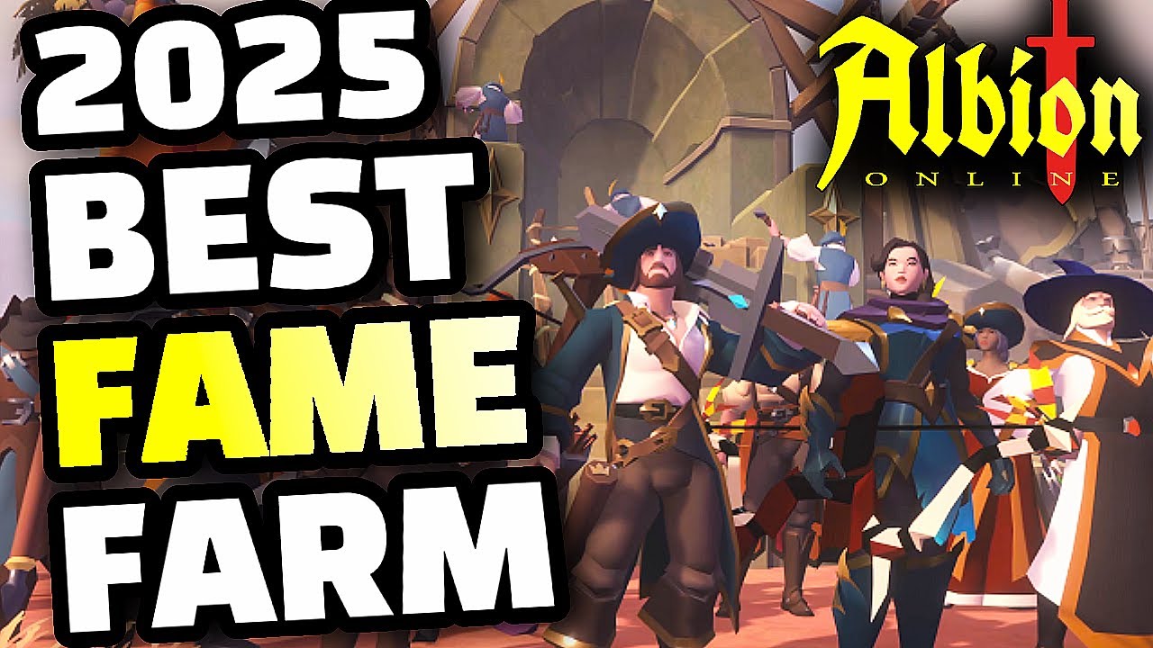 Albion Online - Best Solo Fame Farm in 2025