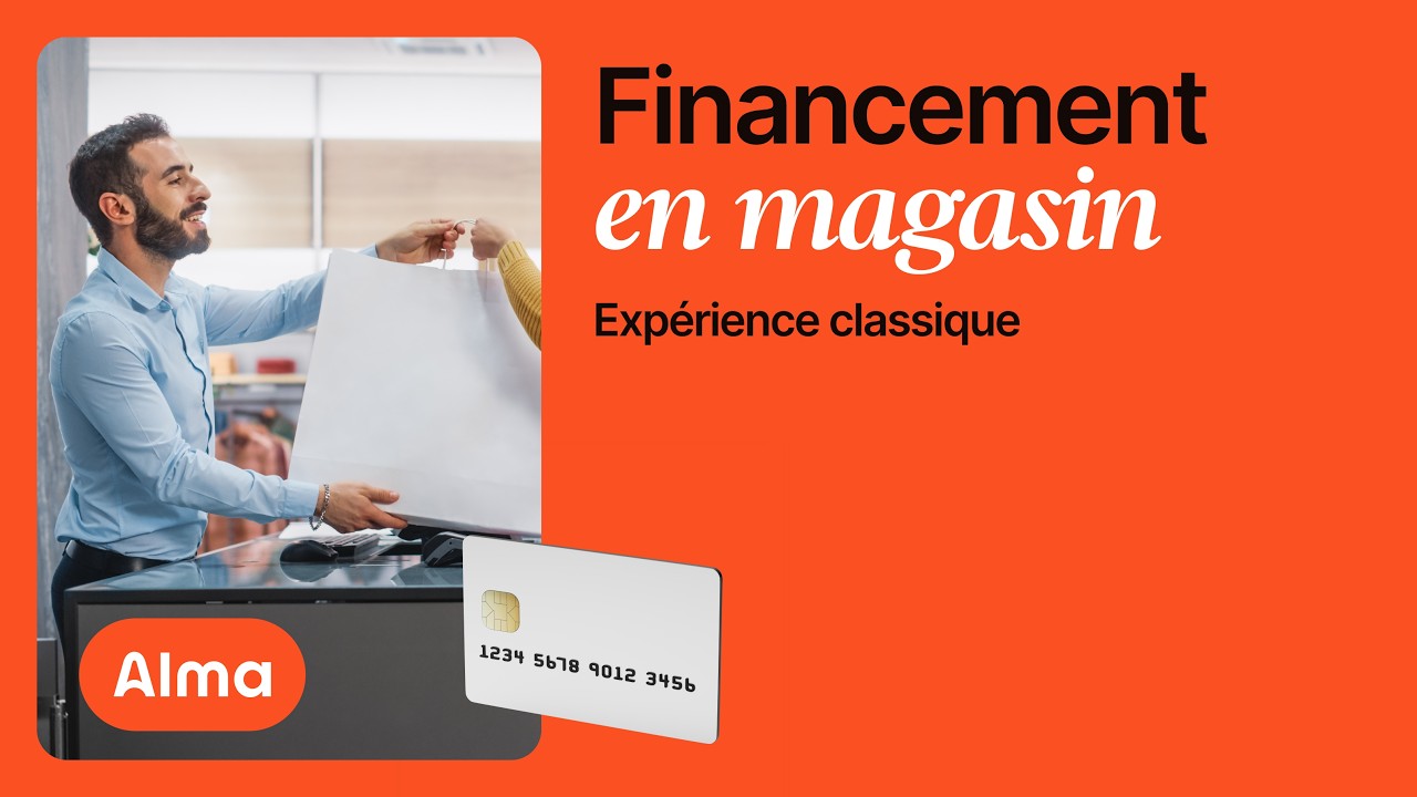 ⁣Expérience de financement en magasin - parcours classique