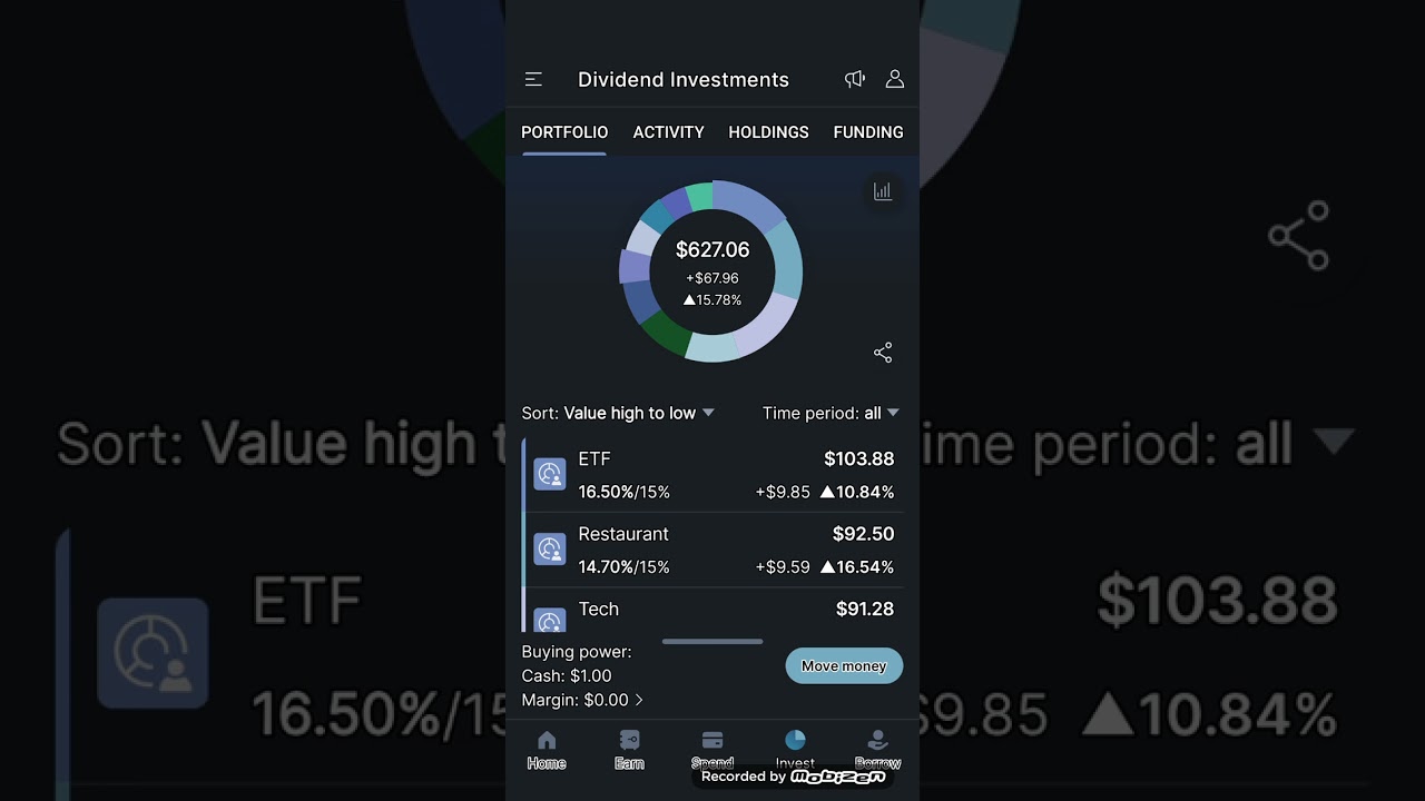 M1 Finance Dividend Portfolio Daily Update #Part 184