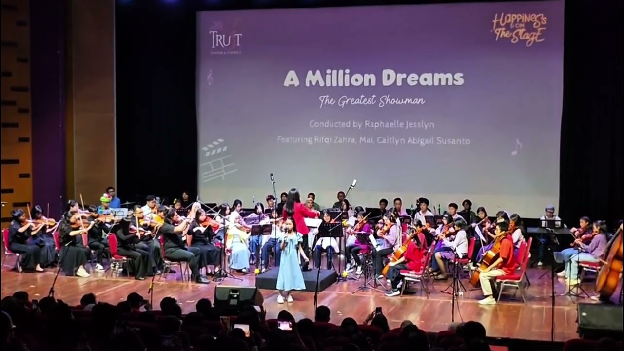 A Million Dreams [The Greatest Showman OST] | Happiness is on The Stage - TRUST Junior Orchestra