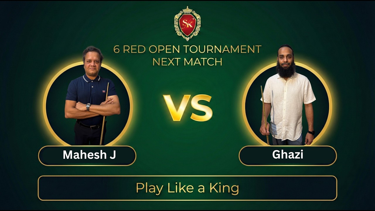 Snooker King 6 Ball Open Tournament | LIVE MATCH | DAY 4 TABLE 2 (4:00 PM)