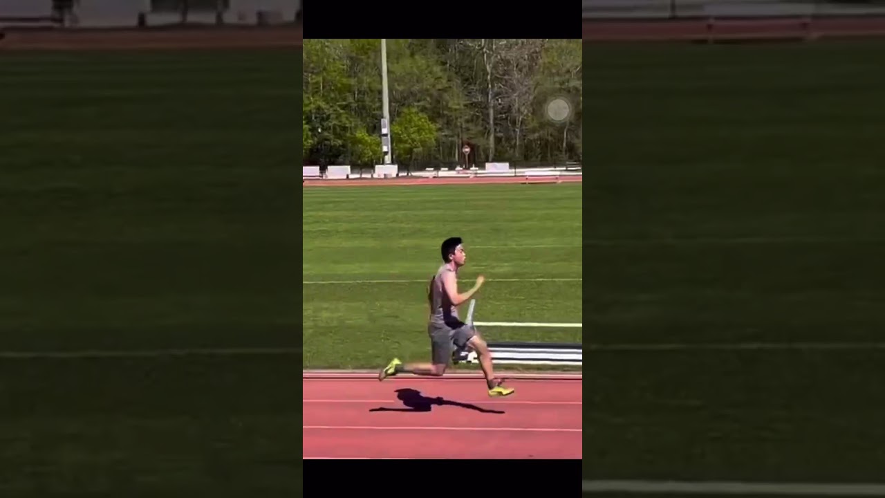 100m 12.63 4th fastest 100m I&rsquo;ve ran on the track