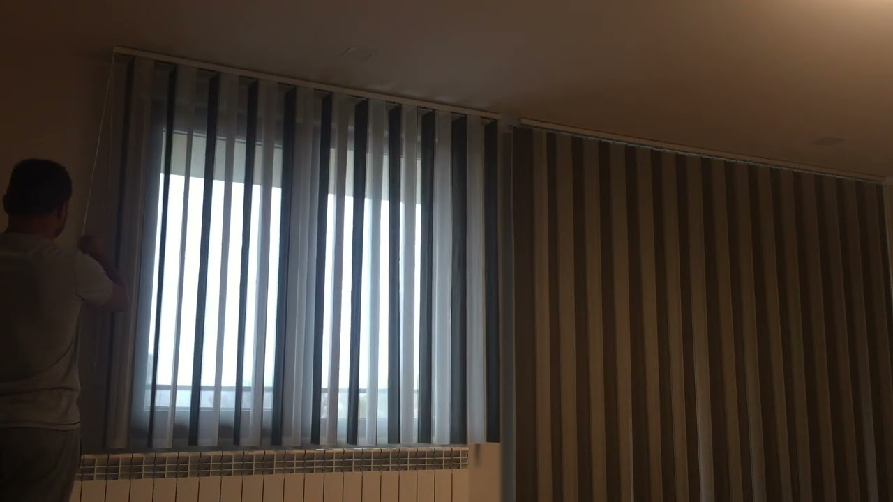 Вертикална щора тип перде 1