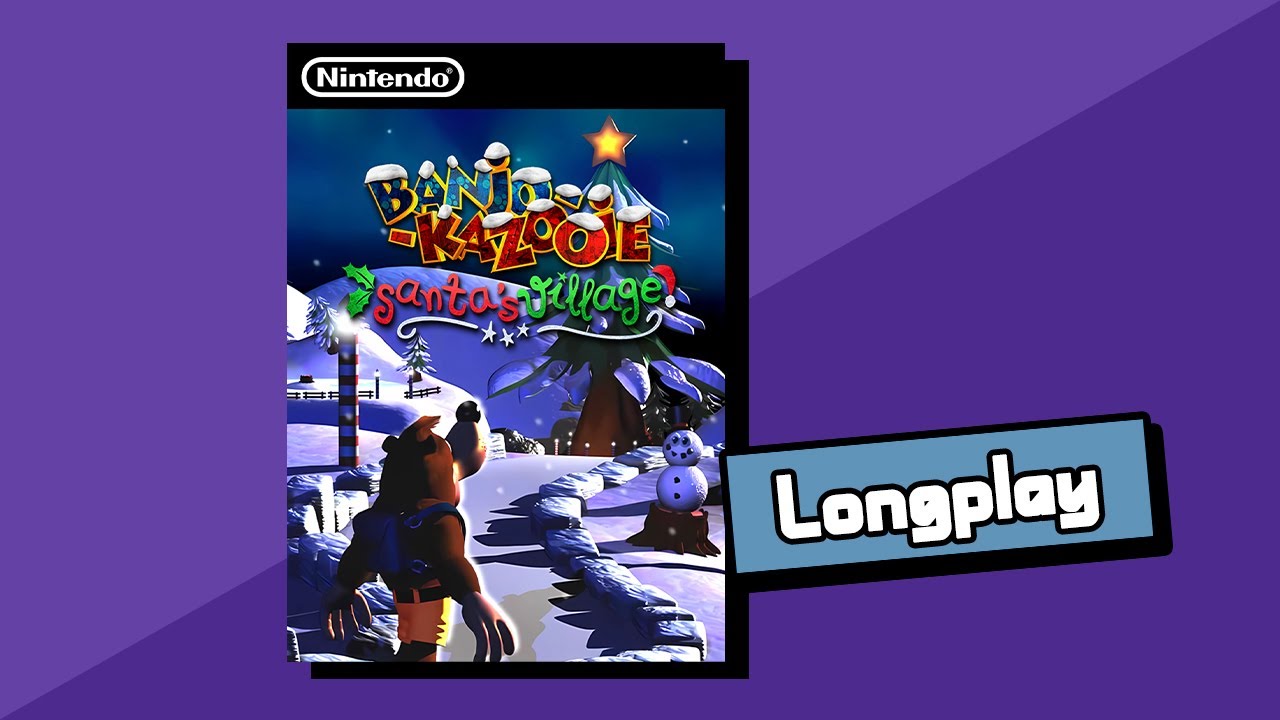 Let's Play Banjo Kazooie Santa's Village [Longplay]