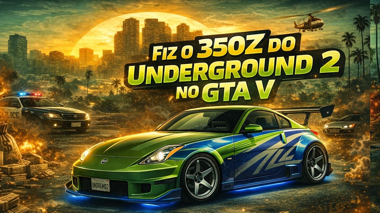 NISSAN 350z ESTILO UNDERGROUND 2 💥 - Plim Games (GTA 5)