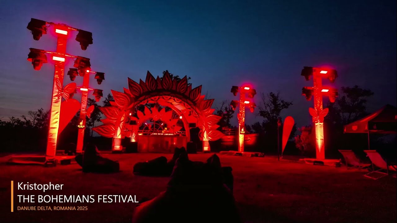 Kristopher @ The Bohemians June 2025 #thebohemiansociety #soarbeyondlimits #danubedelta #festival