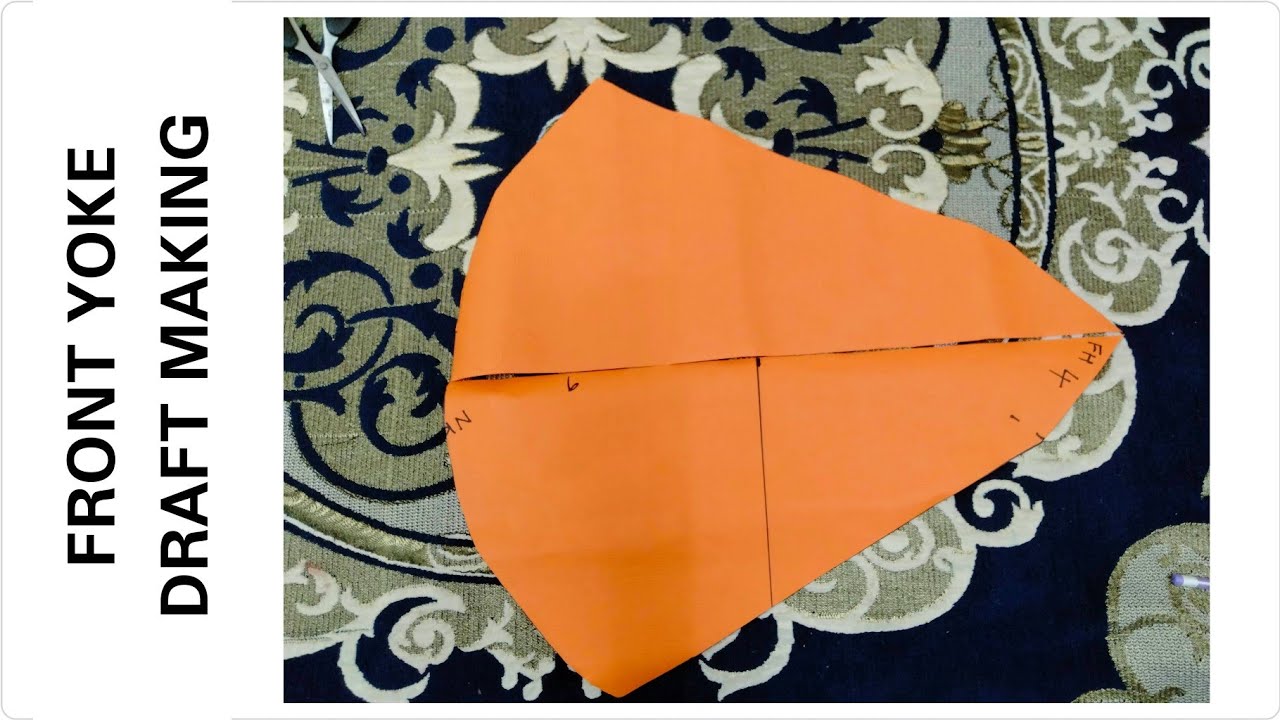 Rida Stitching-Front Yoke Draft Making | SMB HUNAR