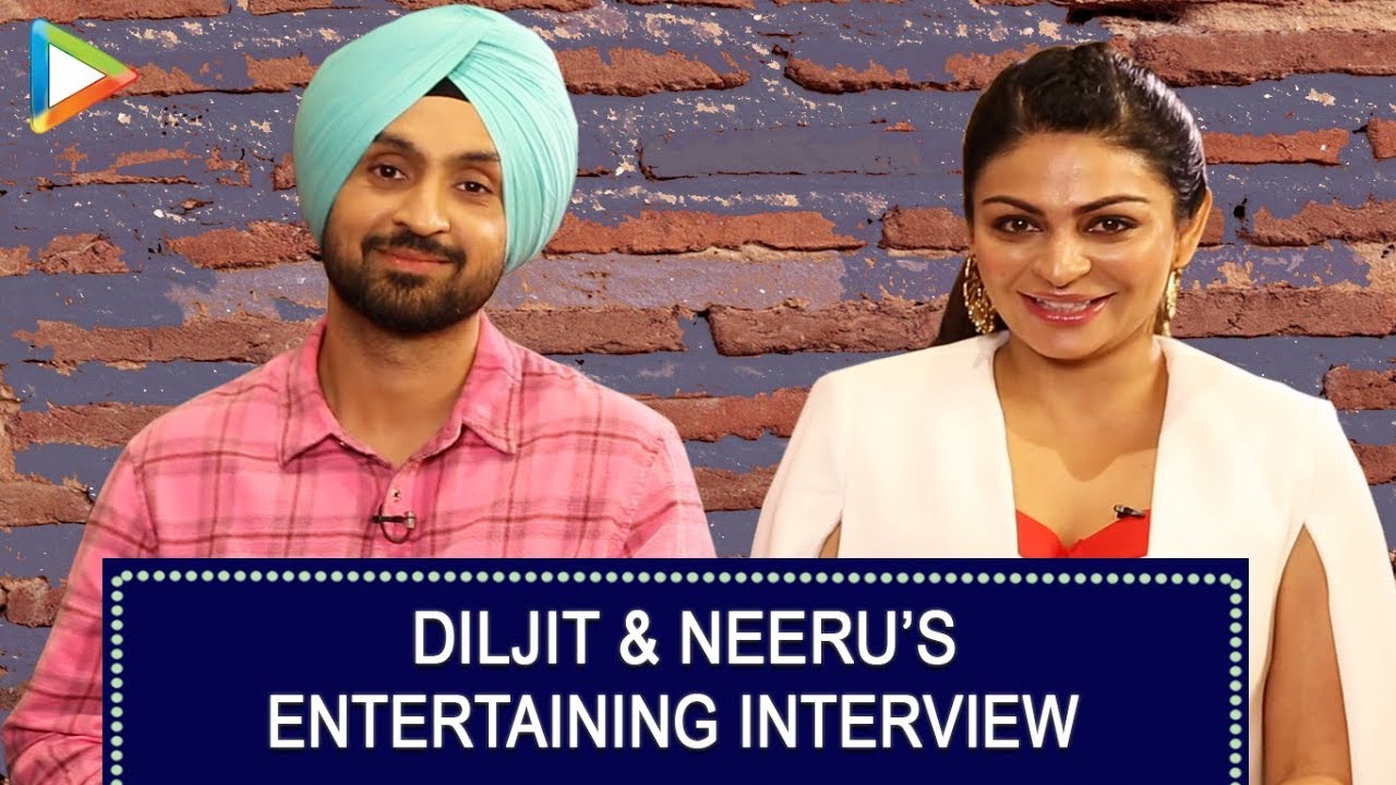 Diljit Dosanjh & Neeru Bajwa On Shadaa & Funny Moments | Crazy Quiz | Dhamakedar Rapid Fire