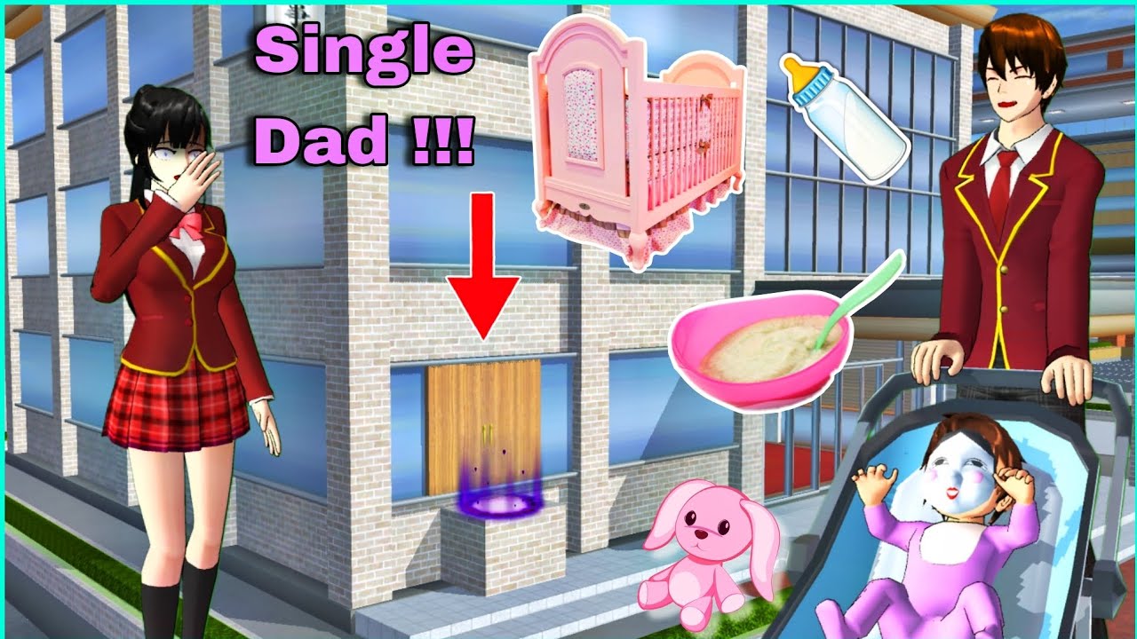 Ryuji a Single Dad Has a Secret Baby Inside the Sakuma Corporation on Sakura School Simulator