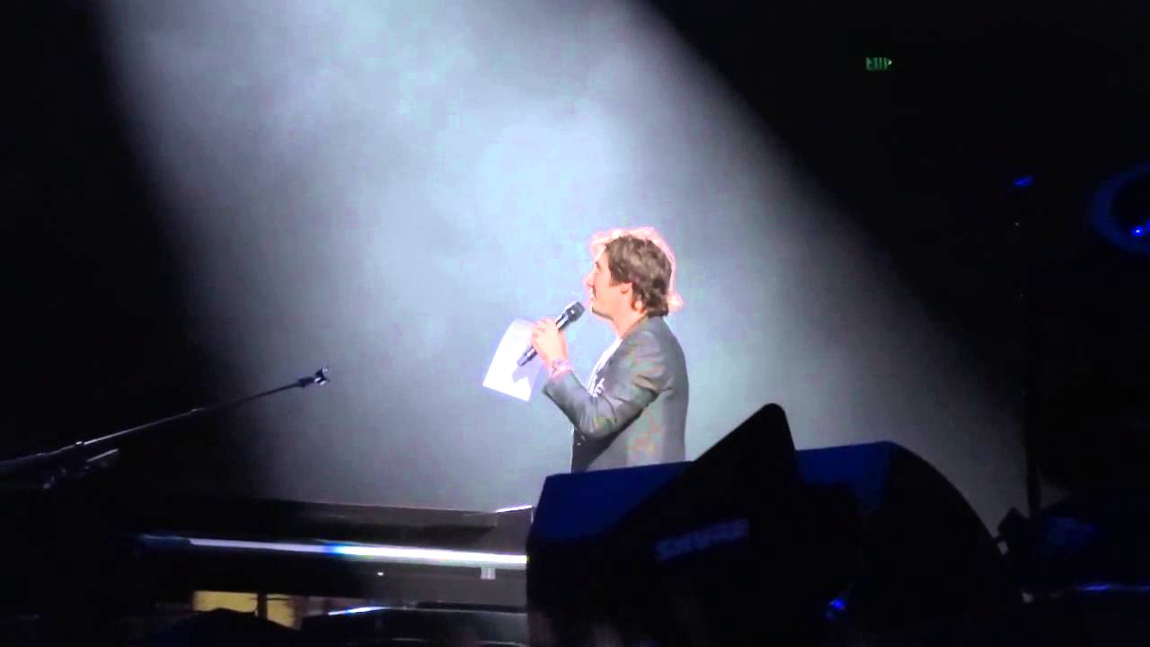 Josh Groban Q&A Boise, ID In The Round
