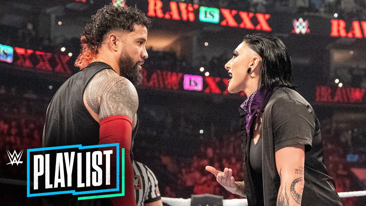 Кокетливые моменты Джея Усо и Рии Рипли: плейлист WWE