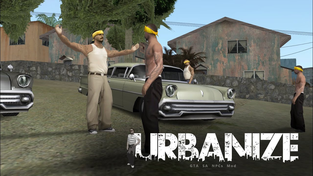 [GTA SA] Projeto Urbanize 01-25 (gangues)