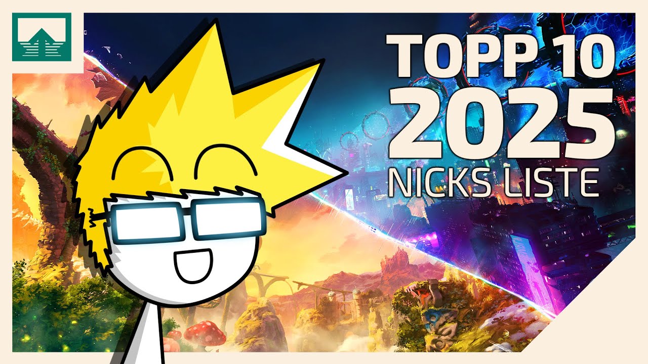 De beste spillene i 2025 - Nicks topp 10-liste
