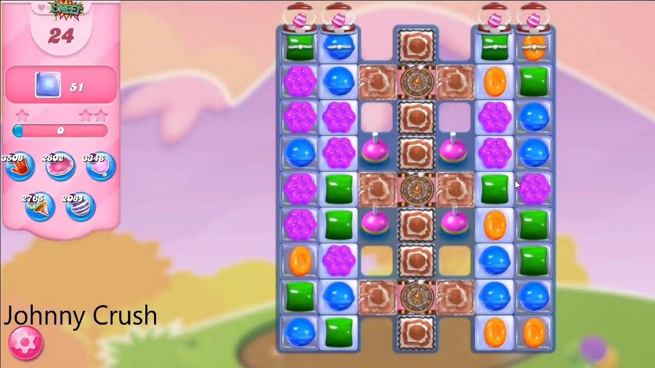 Candy Crush Saga Level 6198 NO BOOSTERS