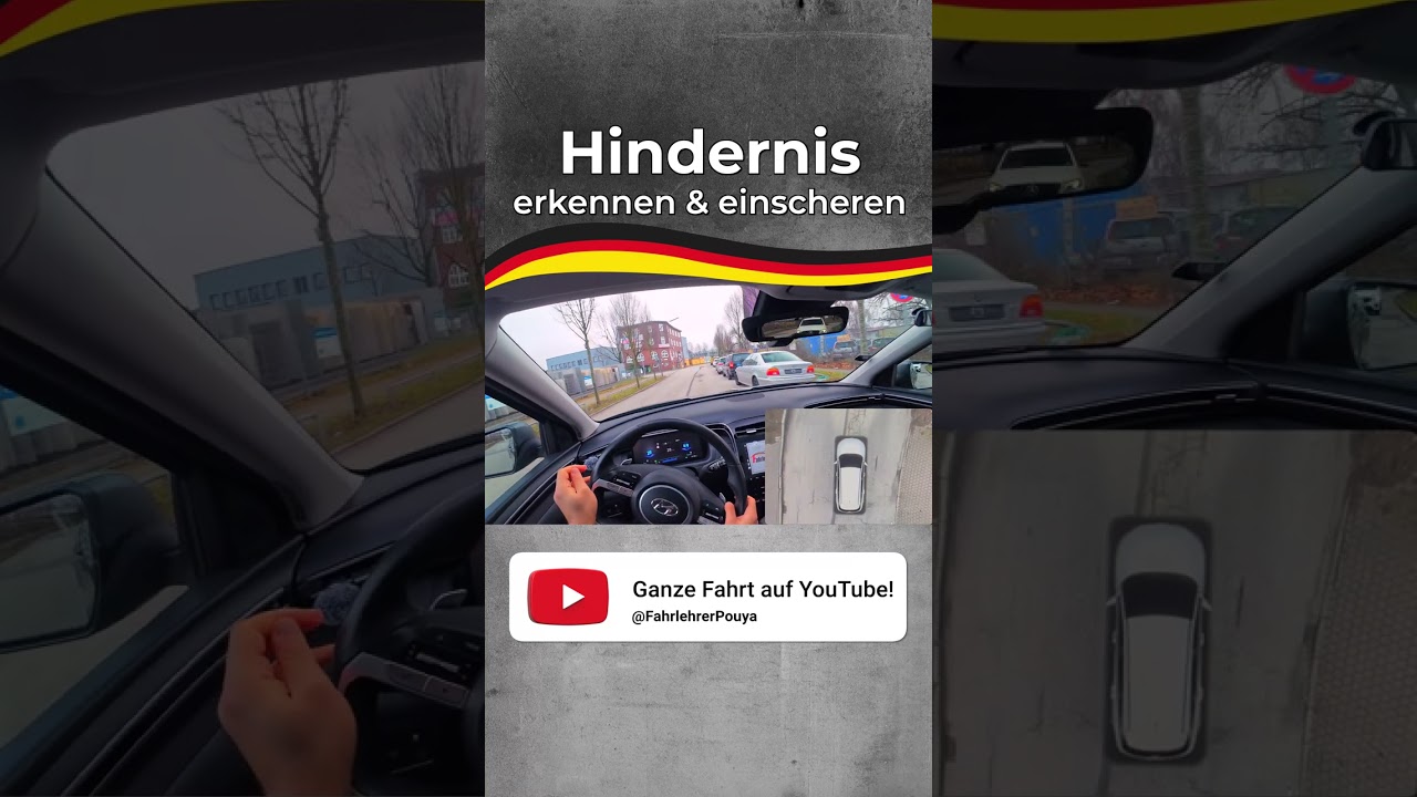 Hindernis erkannt &ndash; so weichst du korrekt aus!