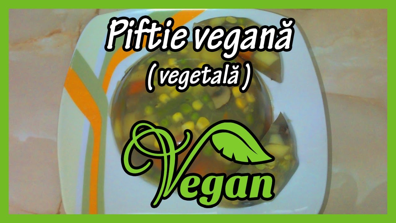 Piftie vegană (vegetală)