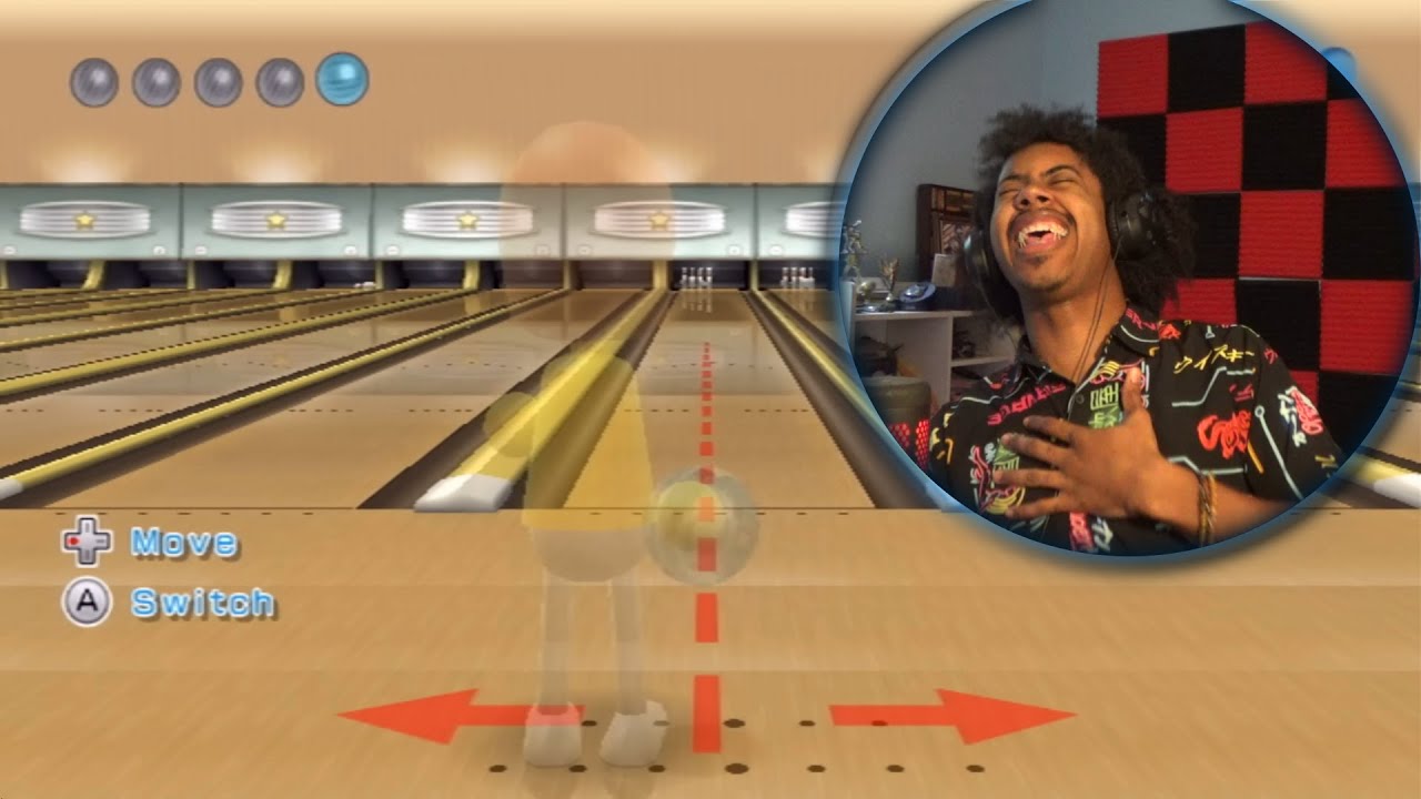 Poof Just Wanted His Medal LOL | Tried to Get a Platinum Medal on Wii Sports Again (Skylight Reacts)