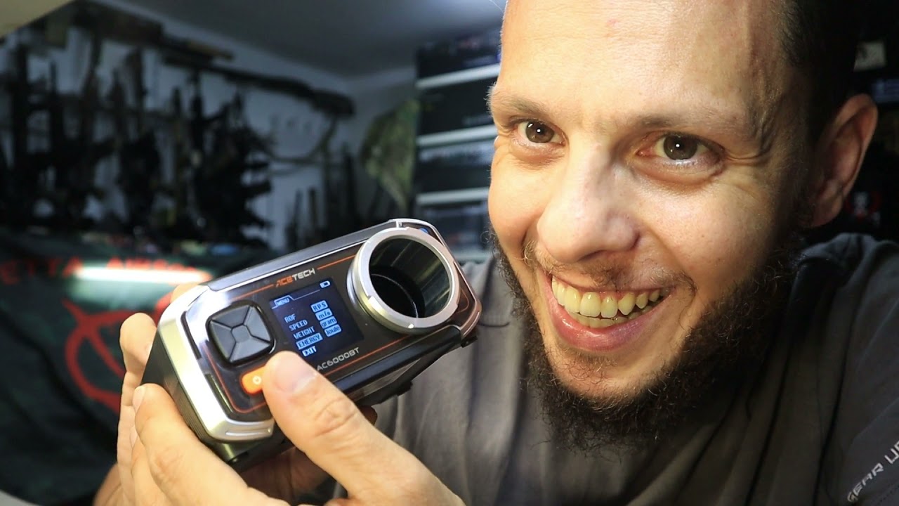 Android and iOS App used with an Airsoft Chronograph??? 😲 Acetech AC6000BT
