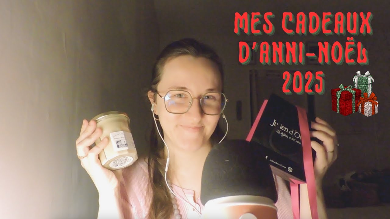 ASMR FR 💤 Mes cadeaux d'anni-Noël : édition 2025 🎁 (multi déclencheurs)