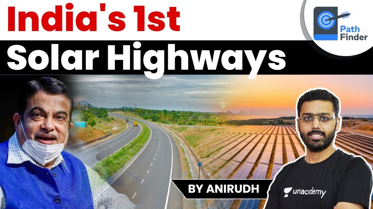 India's 1st Solar Highway | Mumbai Nagpur Expressway | What are its advantages? #UPSC #IAS