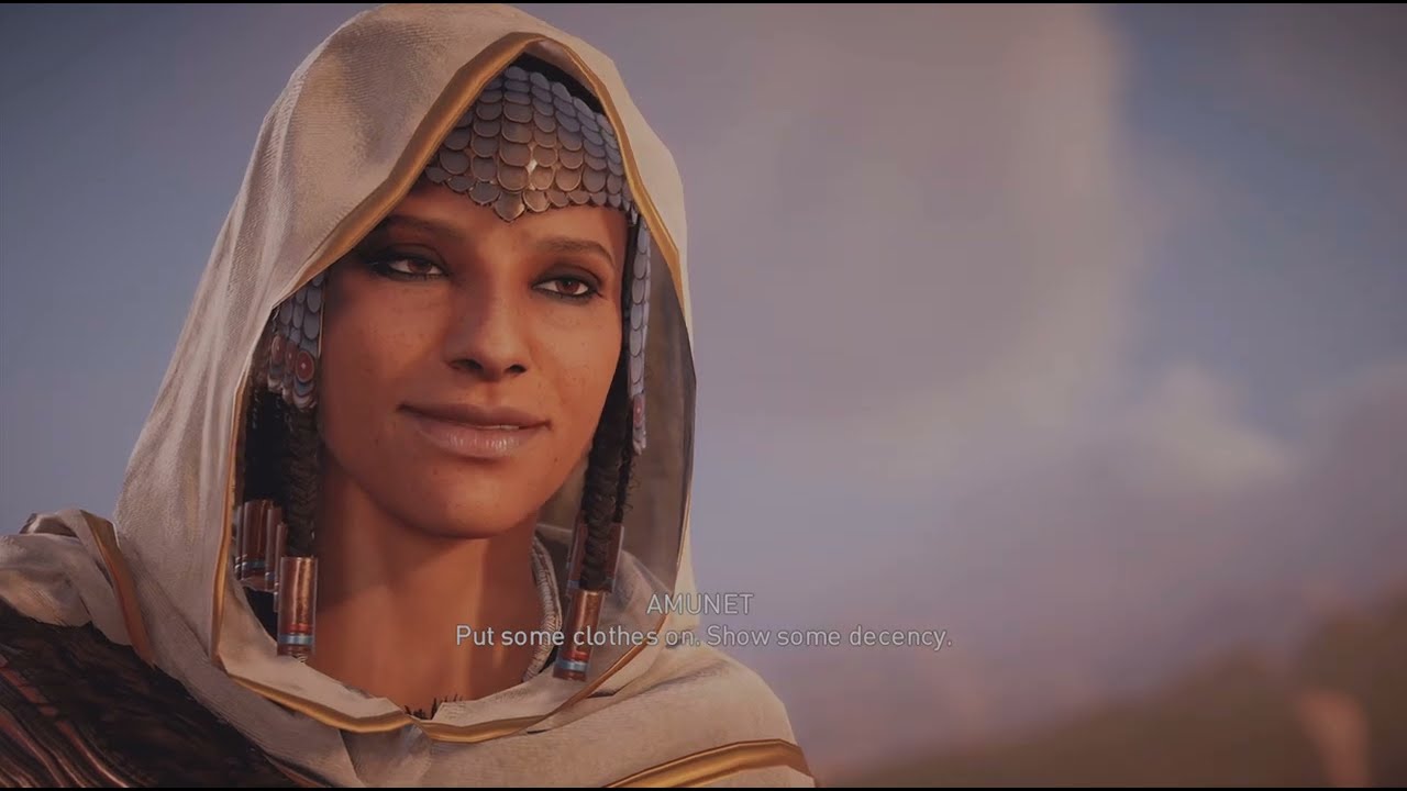 Aya has returned. Assassin's Creed Origins the hidden ones
