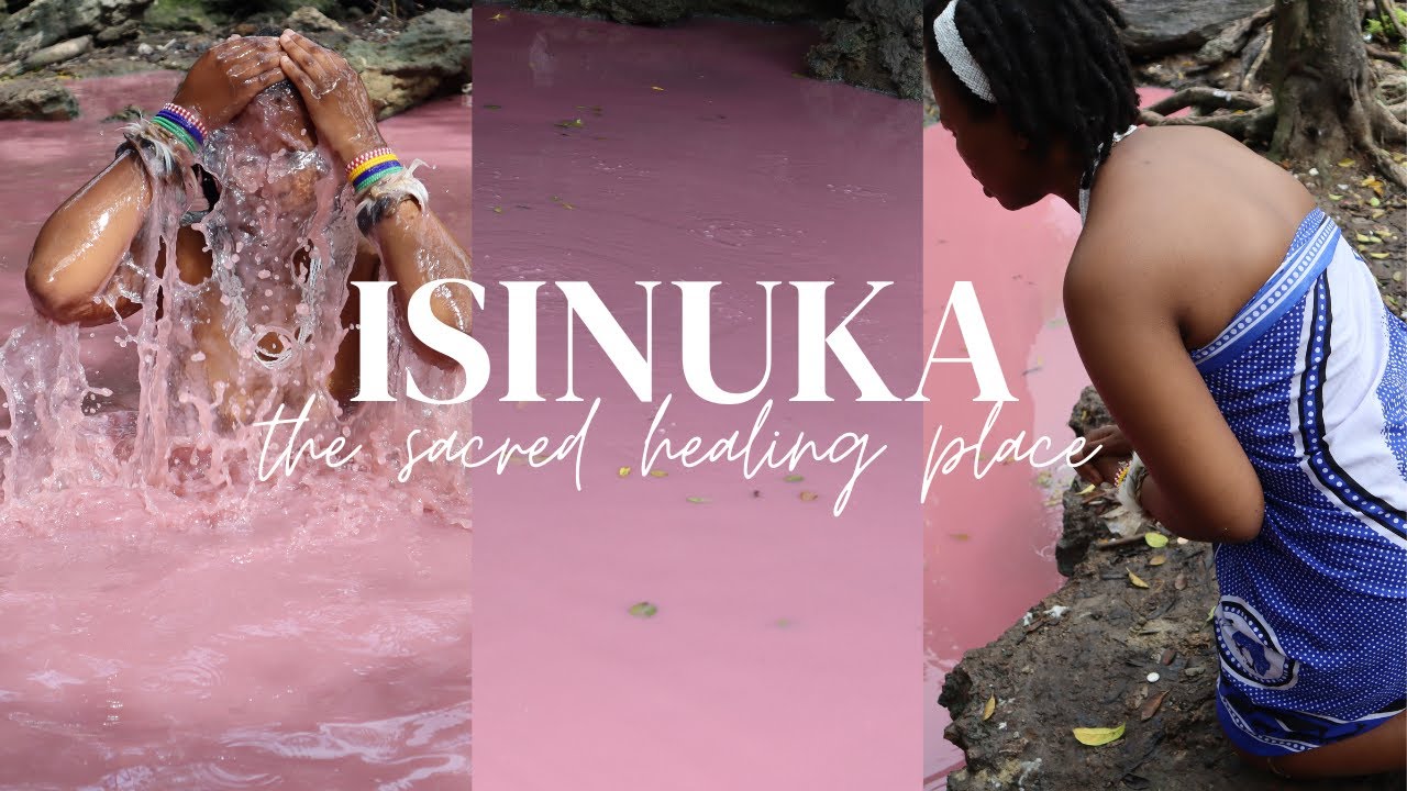 The Real Pink Water | Isinuka Springs | The Sacred Healing Place | Traditional Spa  | VLOG