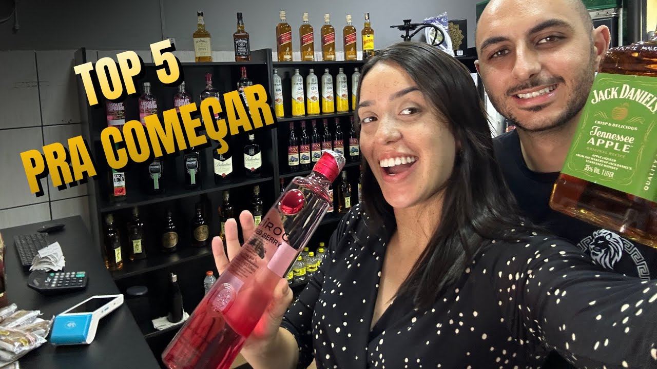 Como montar o ESTOQUE inicial da adega | Nossos TOP 5
