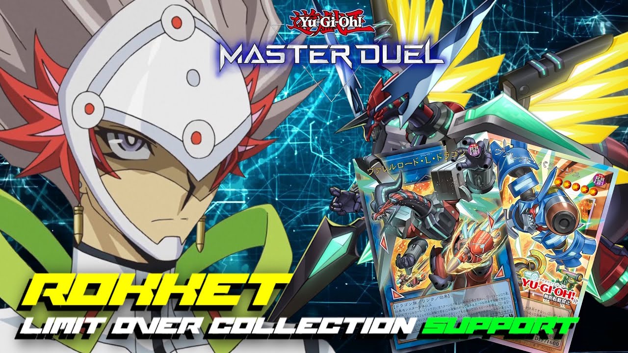 Barrage is a blast! New Rokket Support (Limit Over Collection) - OCG - Yu-Gi-Oh! MDPro3