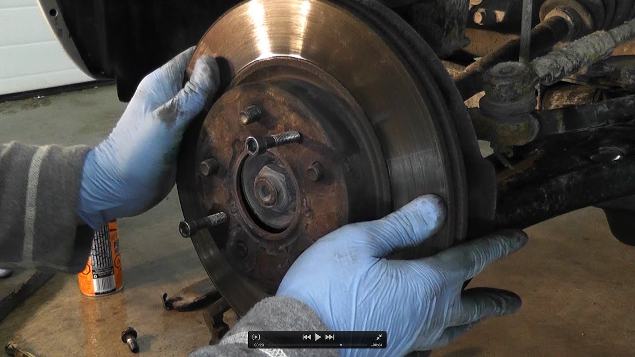 Suzuki SX4 Front Brake Rotors Disc Removal