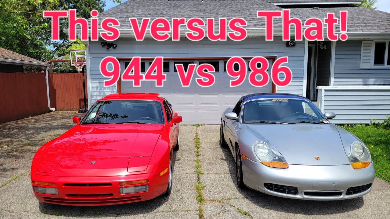 Это против того — Эпизод 3: Идеальный Porsche для начинающих? 944 против 986 Boxster