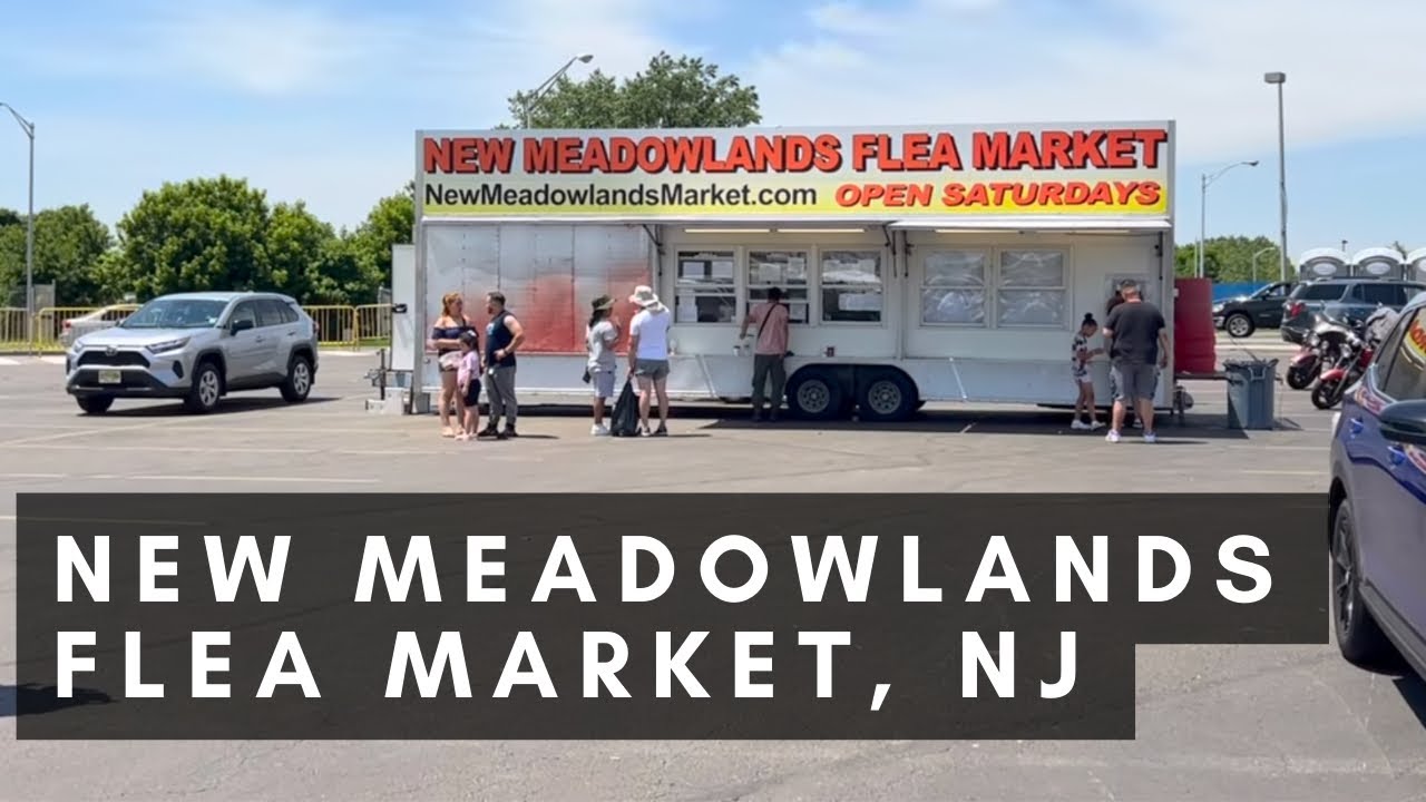 Walking Through The New Meadowlands Flee Market In East Rutherford NJ