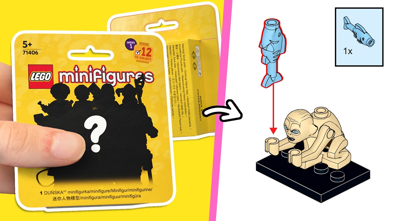 ZROBIŁEM WŁASNĄ SERIĘ LEGO MINIFIGURES