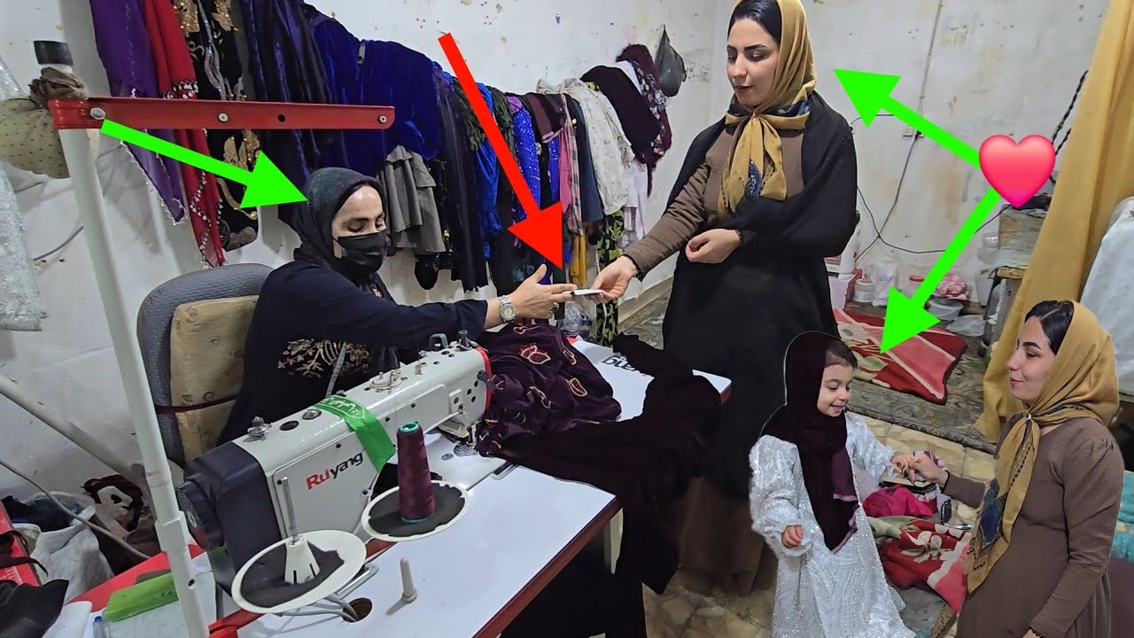 Bine că Maryam încearcă să-și construiască propria casă în oraș.