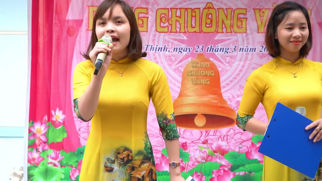 Hội thi rung chuông vàng trường mầm non Tiến Thịnh