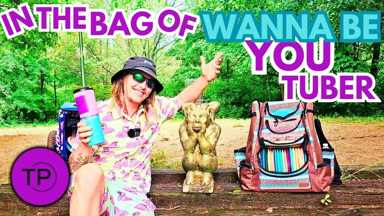 IN THE BAG With Tossing Plastic Disc Golf! Just a Youtuber!