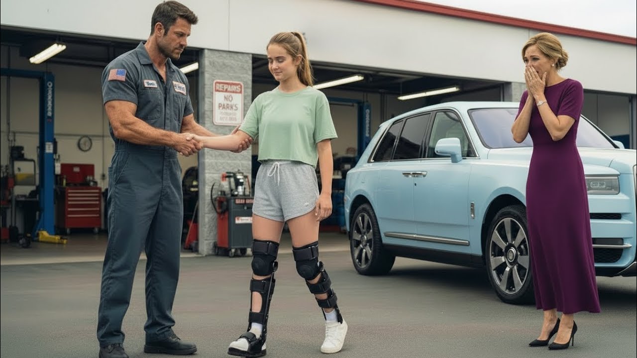 (Single Dad Fixes Billionaire's Disabled Daughter - What Happened Next Left Mom in Tears)