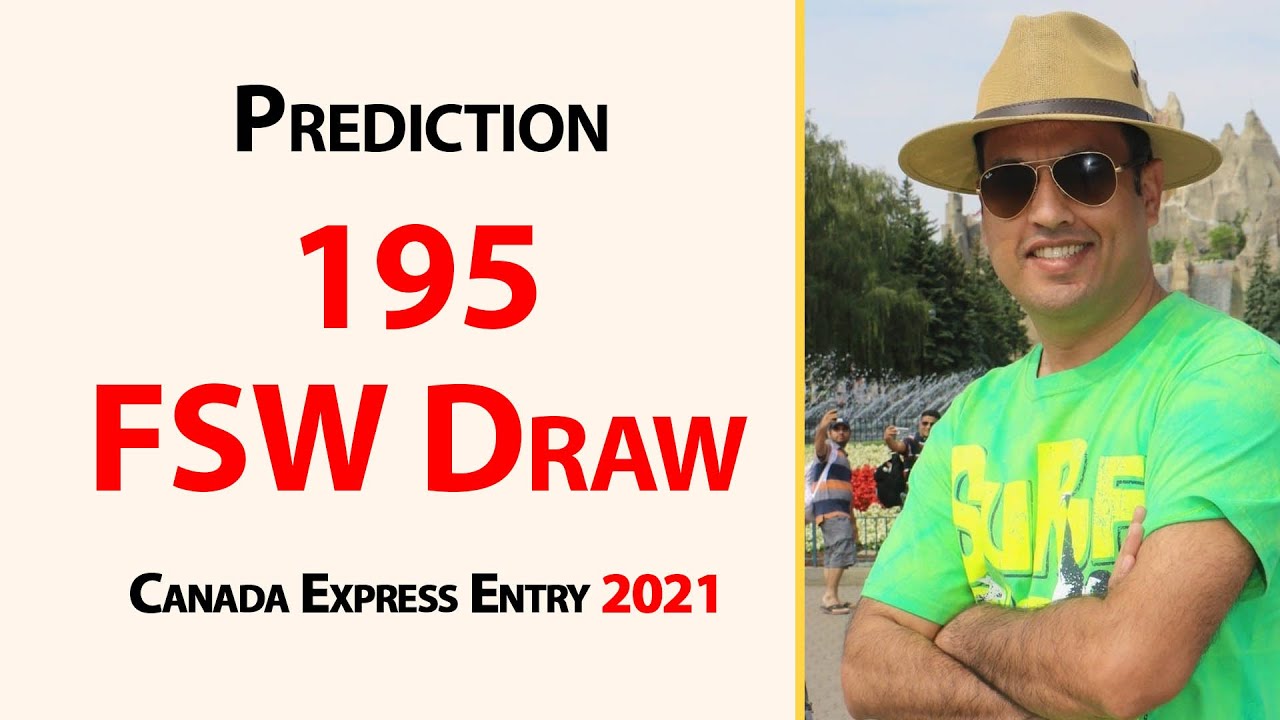 195 FSW Draw of Express Entry of Canada PR 2021