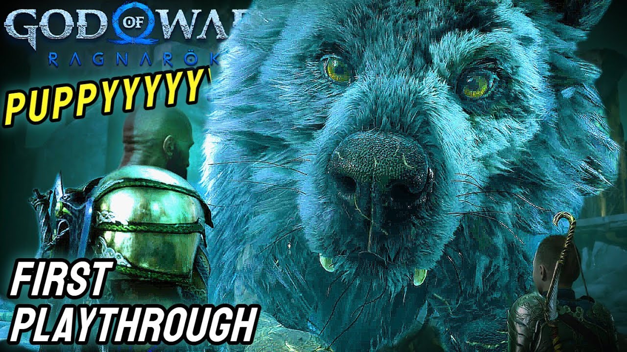 Is This Big Puppy Friend or Foe? | ft Thor's Daughter | GoW: Ragnarok | 1st Playthrough [8]